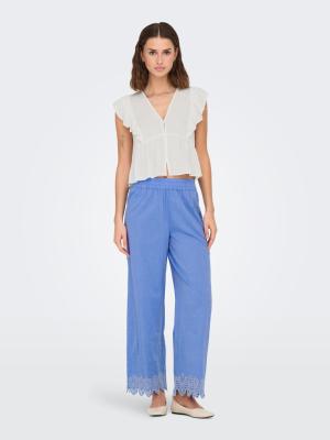 Top | ONLRIAN FLONCE S/S TOP WVN