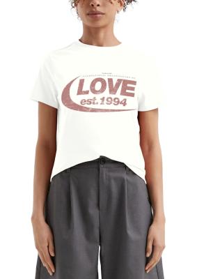 Baumwollshirt mit Frontprint