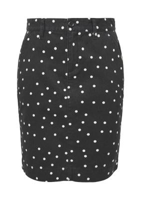 Pencilskirt mit all over print