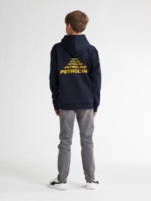 Boys Sweater Hooded Print
