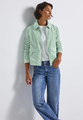 Short Corduroy Jkt w. Blouse C