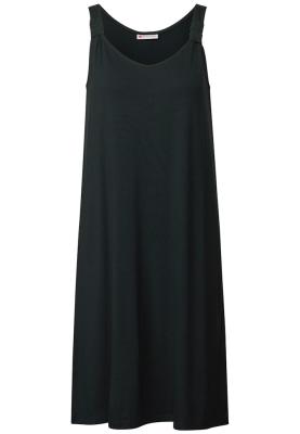 Knot Detail Jersey Dress_solid