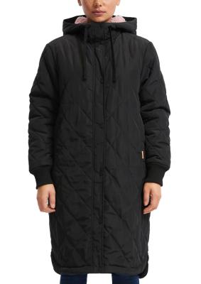 Steppmantel mit Teddyfutter