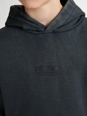 Boys Sweater Hooded Print