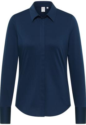 Eterna Bluse 5780 DY70 – Edle Eleganz in tiefem Navy
