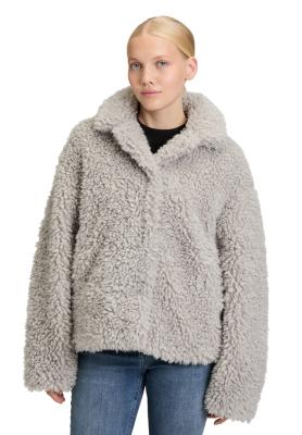 Amber & June Jacke – Kuscheliger Plüsch-Look mit stilvollem Understatement