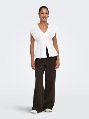 ONLISOLA MW PULL-UP WIDE PANT PNT