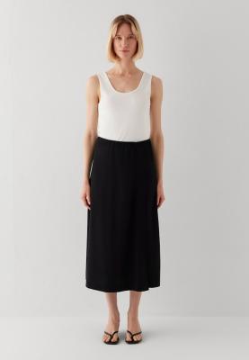 WOVEN MIDI SKIRT