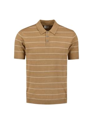 Gestreiftes Poloshirt mit klassischem Kragen – zeitlos, bequem & vielseitig