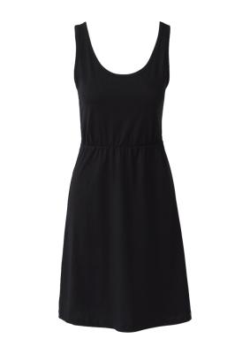 Kurzes Jerseykleid aus Baumwolle