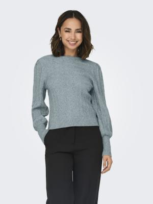 ONLKATIA LS STRUC PUFF ONECK CC KNT