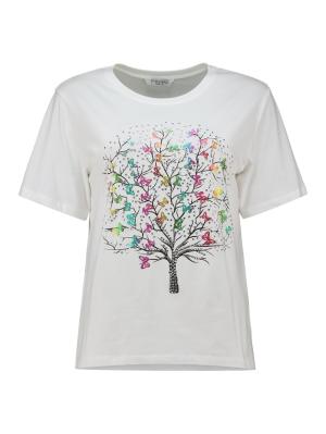 T-Shirt mit Frontprint