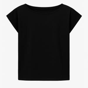 Grit | Lässiges Jersey-Shirt mit angeschnittenem Arm und fließendem Fall