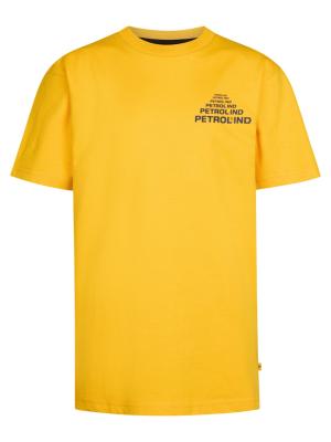 Petrol Industries T-Shirt in Gelb – sportlich, lässig, auffällig | Boys T-Shirt SS Classic Print