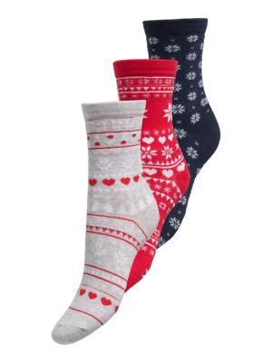 ONLCHRISTMAS 3-PACK SOCK BOX ACC