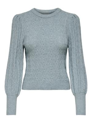 ONLKATIA LS STRUC PUFF ONECK CC KNT