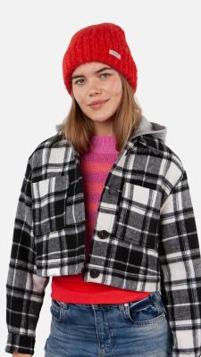 Grob gestrickte Damen Mütze | Wellawaya Beanie