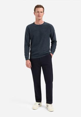 Timeless Basics Crew Sweater | Pullover Crewneck Garment Dyed + Stone Washed