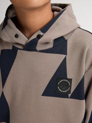 Boys Sweater Hooded AOP