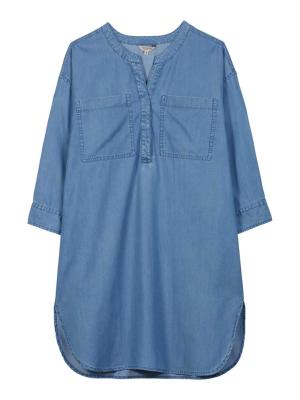 Cinati Dress Denim Lyocell