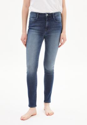 TILLAA CIRCULAR Denims / 5 Pockets Skinny Solid