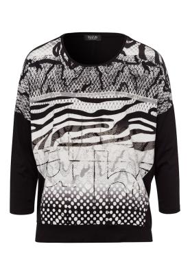 Modisches Shirt mit auffälligem Frontprint