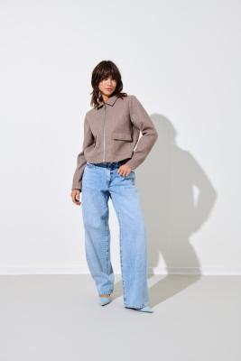 ONLVELA ZIP SHORT JACKET OTW