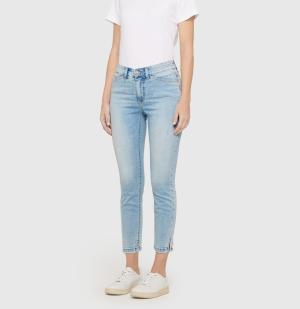 DREAM SUMMER | MAC Slim Jeans – DREAM Wonder Light Denim mit Shape-Effekt und Saum-Detail