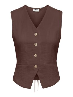 ONLITA S/L LINEN LOOK WAISTCOAT TLR