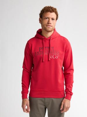 Men Sweater Hooded Print