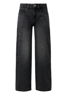 Jeans Balloon Shape/Mid Rise/Curved Leg