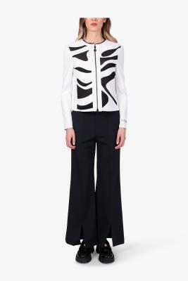 Statement-Piece: Laser-Jacke im Zebra-Design von Sportalm Kitzbühel