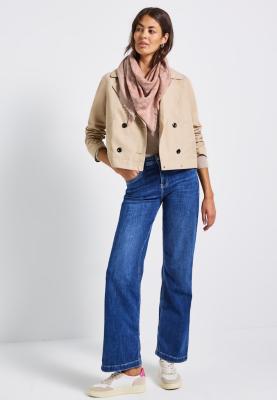 Light Jacquard Triangle Scarf