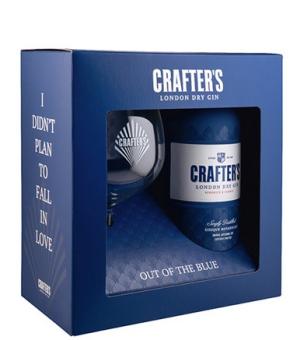 Crafter´s london Gin 700ml 43% mit Glas