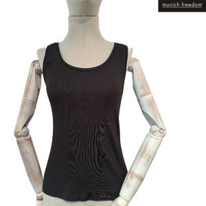 Damen Top mit rundem Ausschnitt ohne Ärmel