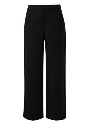 QS x Vanessa Mai | weich fließende Anzugshose mit weitem Bein