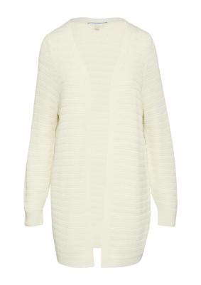 Strick-Cardigan ohne Verschluss