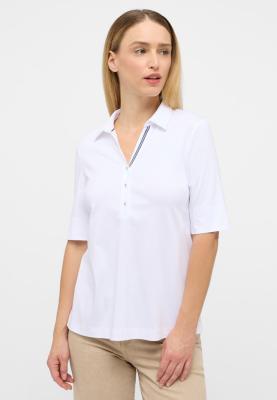 Eterna Polo-Shirt – Sportive Eleganz in strahlendem Weiß