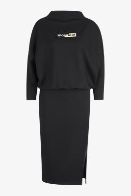 Sweatkleid mit Stehkragen – Stilvolle Lässigkeit für jeden Tag