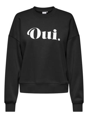 ONLBEST L/S PRINT CREW NECK SWT