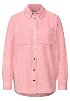 Corduroy shirtcollarblouse w p