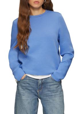 Verkürztes Sweatshirt aus Interlockjersey