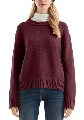 Strickpullover aus weicher Baumwollmischung