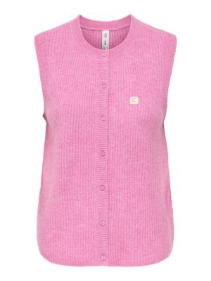 ONLVIGGA SL O-NECK BADGE BUTTON VES