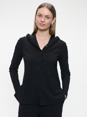 Moderne Silhouette: Die Veronica Bluse von Jane Lushka | Veronica blouse technical jersey