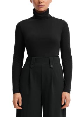 Langarmshirt mit Rollkragen